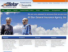 Tablet Screenshot of personableinsurance.com